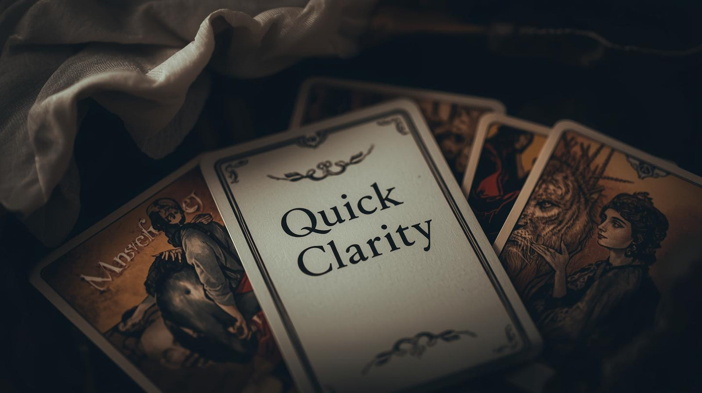 Quick Clarity- Single questions or Add on questions